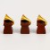 Miniature Puppet "Gramophone", set of 3 pcs., Size 1 pc. - 1.5 × 1.5 × 3 cm