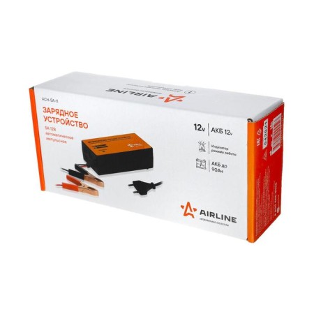 Airline charger, 5 A, 12 V, automatic, pulse, ACH-5A-11-5
