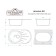 Kitchen is a kitchen from Zett Lab stone. 110/Q5, 730x450x210 mm, matte, cut, sand