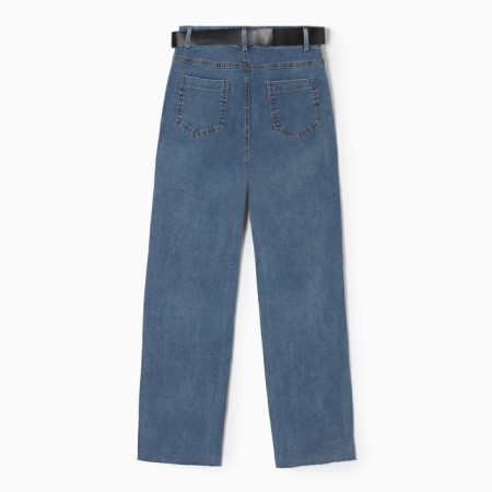 Female jeans, blue color, size l (46)-4