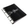 Notebook A5, 100 sheets in a cage, on 4 rings, "on style" (exclusive), cover coated cardboard, glossy lamination, embossing foil, block 60 g/m2