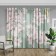 Set of curtains abstraction 145x260cm-2pcs, diz. 144, Gabardin, p/e 100%