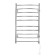 Electric towel Domoterm Tbox 109-10, 500x860 mm, right, chrome