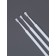 Micro -shoes for increasing and laminating eyelashes, set - 10 pcs, 9.5 cm, white color