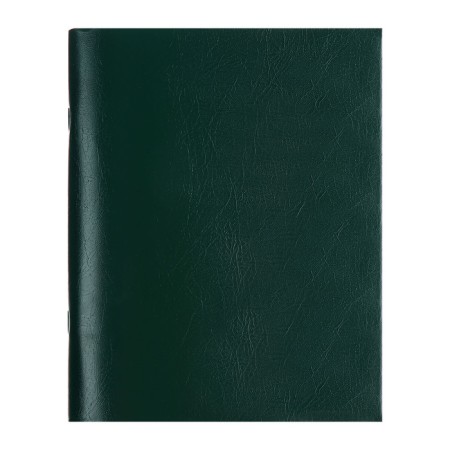 Notebook A5, 96 sheets in Calligrata Bummininyl cage, offset block, green-1