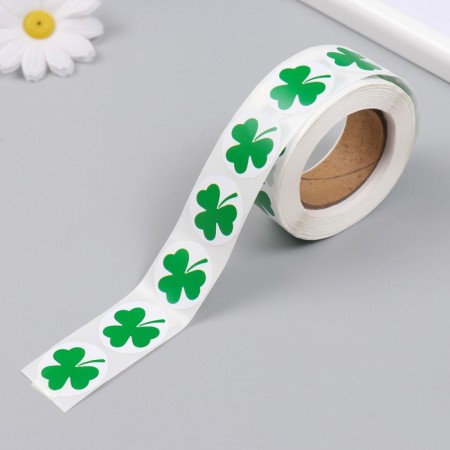 Stick Paper "Clover" d = 2.5 cm 500 pcs in roll-3