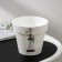Kashpo for flowers with an insert "Porto", 1 l, white color