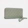 Women's wallet with lightning, green color