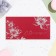 Money envelope "Happy Birthday!" Flowers on burgundy, 17 x 9 cm
