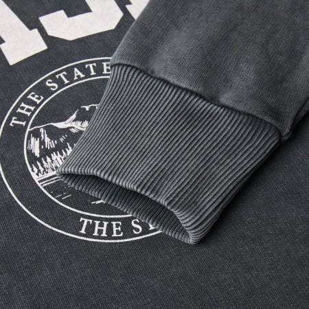 Women's sweatshirt was launched, the color is black, the size of one size (42-46)-7