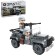 The designer Block Second World War “Military SUV”, 82 details