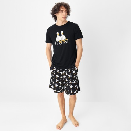Pajama men's (T-shirt and shorts) KAFTAN GUSSI, RR 48-1