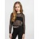 Top for a girl, height 134 cm, black color
