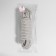 Cord twisted, d = 10 mm, 9 ± 1 m, silver color