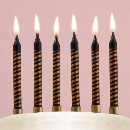 Candles for the Cake "Happy Birthday", 6 pcs., 9 x 15 cm.-5