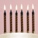 Candles for the Cake "Happy Birthday", 6 pcs., 9 x 15 cm.