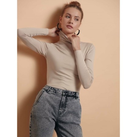 Women's jeans Conte Elegant Mom Fit, Size S, Acid Washed Bleach color-4