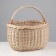 Basket "Home", household, 6 l, top 32x22 cm, n = 18/25 cm, bottom 22x12 cm, willow