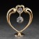 Souvenir "Heart", with crystals