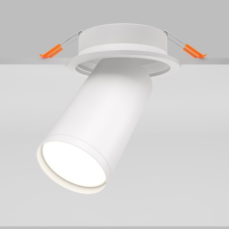 Technical C048CL-U-1W, 1xGU10, 10W, 5.2x5.2x12.3 cm, white color-1