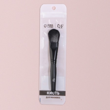 Premium brush makeup brush, 12.5 (+/- 1) cm, black color-6