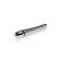 MYSTIM GLOSSY GLEN phallimitator, electrical stimulation, surgical steel, 14 cm