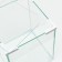 Aquarium "Cube", cover glass, 31 liter, 30 x 30 x 35 cm, white corners