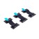 Velcro ELRISE MINISH, set 3 pcs