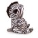 Soft toy "BABY BABY in the overalls" Zebra ", 20 cm