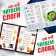 A set of teaching books "Learning to read", 6 pcs. 24 p., A5, Avengers
