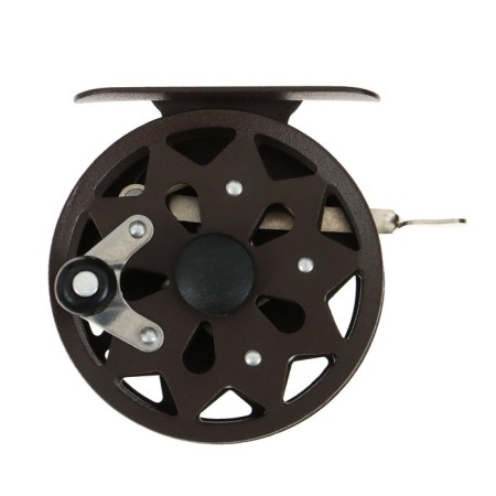 Inertial coil, metal, diameter 6.5 cm, dark brown color, TL65-3