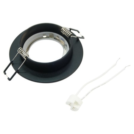 Introductive Lamp Feron DL362, IP20, G5.3, 50 W, 92x92x40 mm, Black Color Black-5