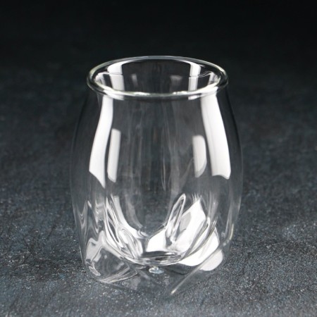 A glass glass glass with double walls Magistro "Stock", 180 ml-1