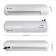 Laminator A4 75-150 microns, 2 shafts, speed 32 cm/min, Geleos, white "LM A4 mini"