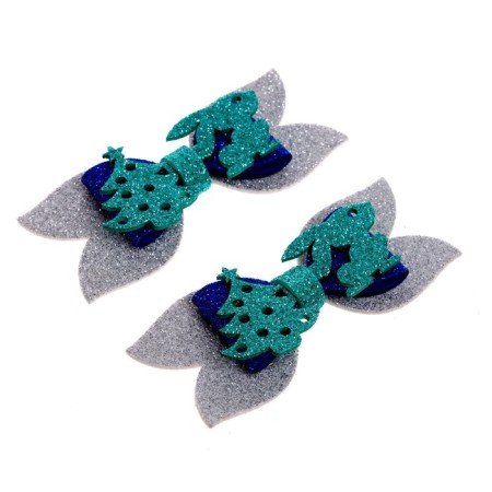 Carnival clamp "Bunny" set 2 pcs., Mix-4