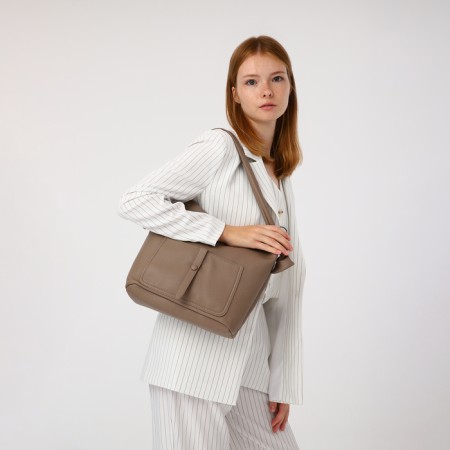 Board of lightning, 2 external pockets, brown color-8