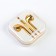 Luazon RX-13 headphones, inserts, microphone, golden