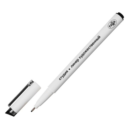 A set of capillary handles, Liners Gamma Studio, 6 pieces: 0.05, 0.1, 0.2, 0.3, 0.5, 0.8, black-4