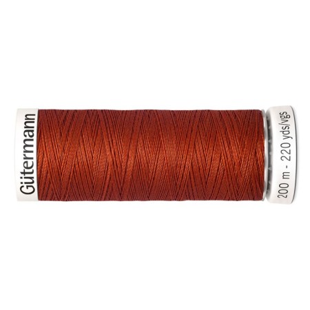 SEW-HALL thread for all materials, 200 m, 748277 (837 Terracot)