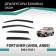 Defly window deflectors for Toyota Fortuner (An50, AN60), 2004-2015