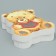 Gift box, confectionery packaging, "bear cub", 16.5x20x5 cm