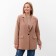 Female jacket, beige color, size 56