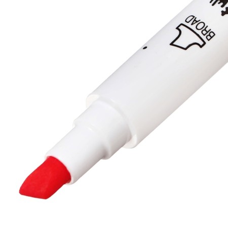 A set of markers 12 colors, bilateral, bullet and mowing tips-10