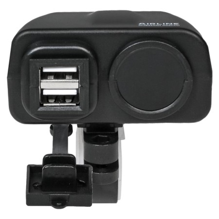 USB Airline socket, for motorcycles with a voltmeter and thermometer of 5V-1
