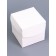 Box for 1 cupcake, white, 10 x 10 x 10 cm, confectionery packaging