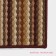 Walker -shaped rug -shaped shallow shade "Color pigtail", 38 × 57 cm, brown color