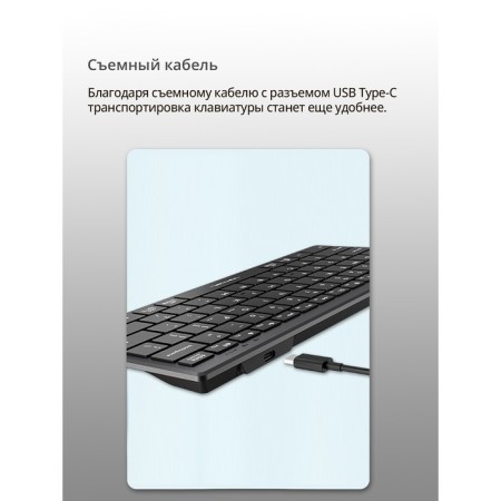 Keyboard A4Tech FSTYLER FX51 Gray USB Slim Multimedia (FX51 Grey)-5