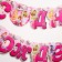 Garland on the eyelets "Happy Birthday!", Length 190 cm, fairies Winx
