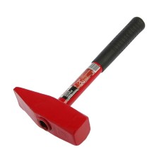 Handmaker Locks, square boiler, metal rubberized handle, 2000
