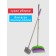 Orion 3106 cleaning set: brush, scoop, purple-green color